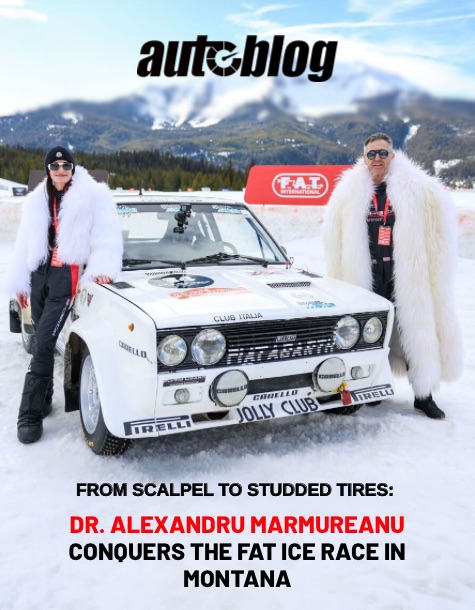 Dr. Alexandru Marmureanu Conquers the FAT Ice Race in Montana