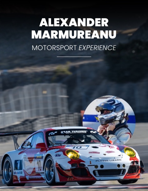 Dr. Alexander Marmureanu's Motorsport Experience